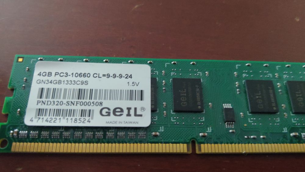 Ddr3 Geil pc-10660 4gb