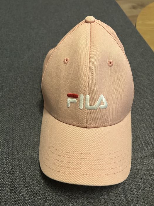 NOWA czapka z daszkiem fila rozowa