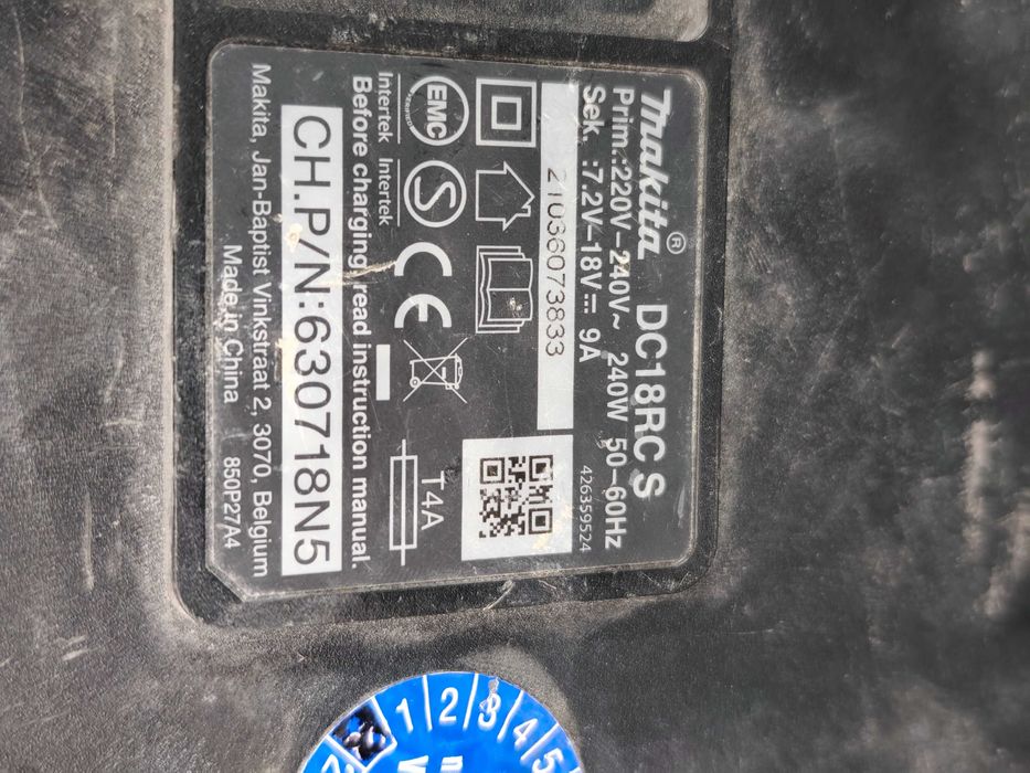 Ładowarka Bateri Akumulatorów Makita DC18RC