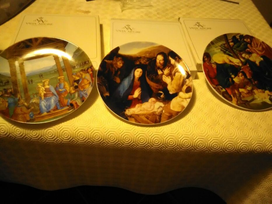 Pratos de Natal Vista Alegre