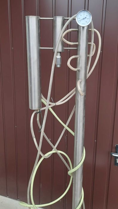 destylarka kpl , kolumna z kegiem 30l ,zimne palce,chromonikiel
