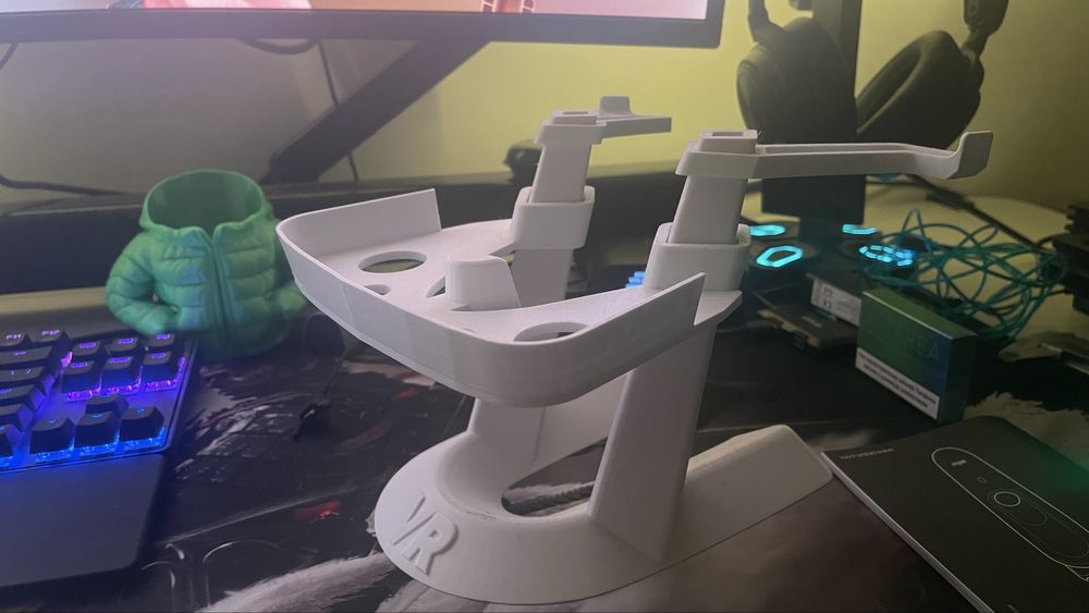 Oculus quest 2/3 podstawki z druku 3D do gogli VR i kontrolerów!