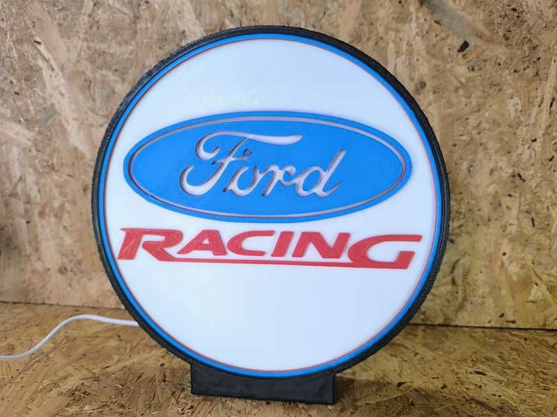 Lightbox Luminaria decorativa Ford Racing