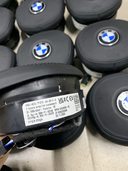 Подушка airbag М руля BMW G20 G22 G26 G30 G05 G06 G07 G11 G12 G01 G02