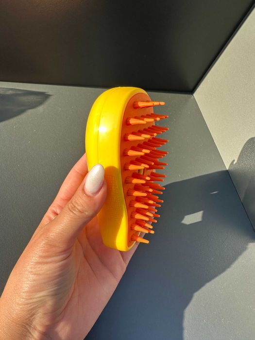 Парова масажна щітка для собак та котів з розпиленням Нова