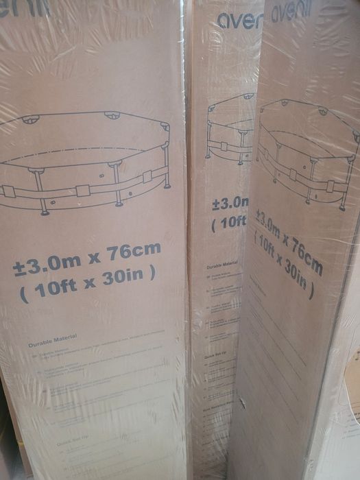 Басейн каркасний Avenli 300х76см 17в1 (682)