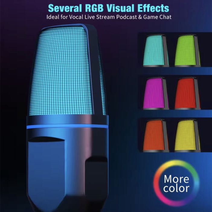 Микрофон RGB USB