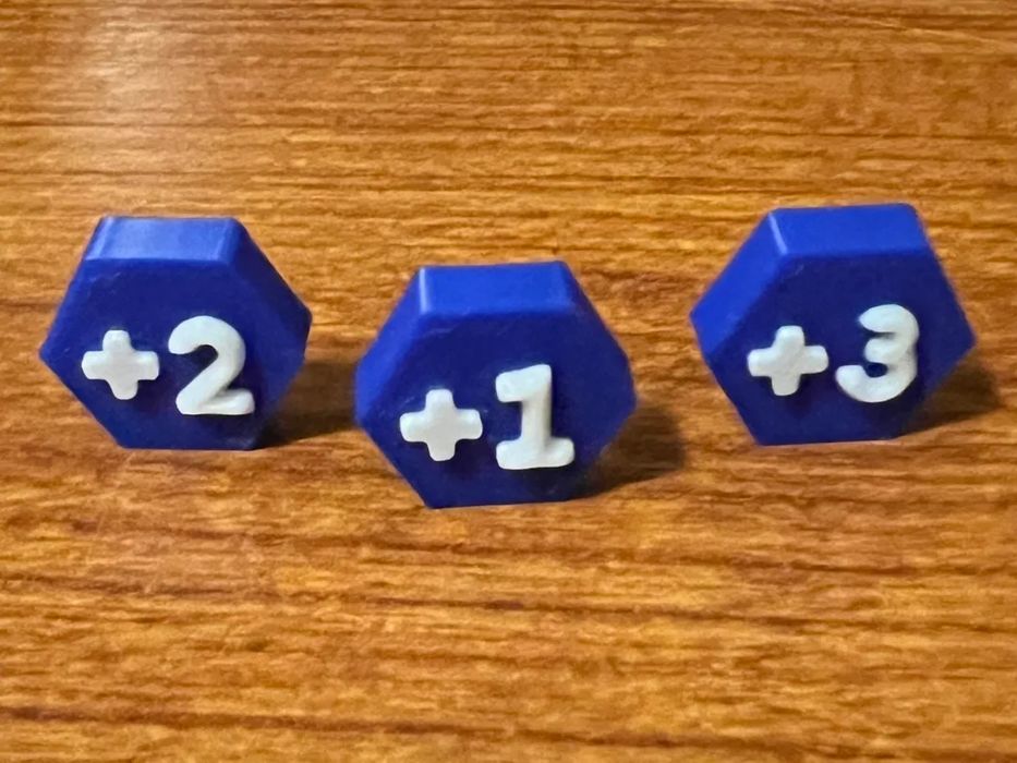 Token "Boost" para Jogos de Tabuleiro