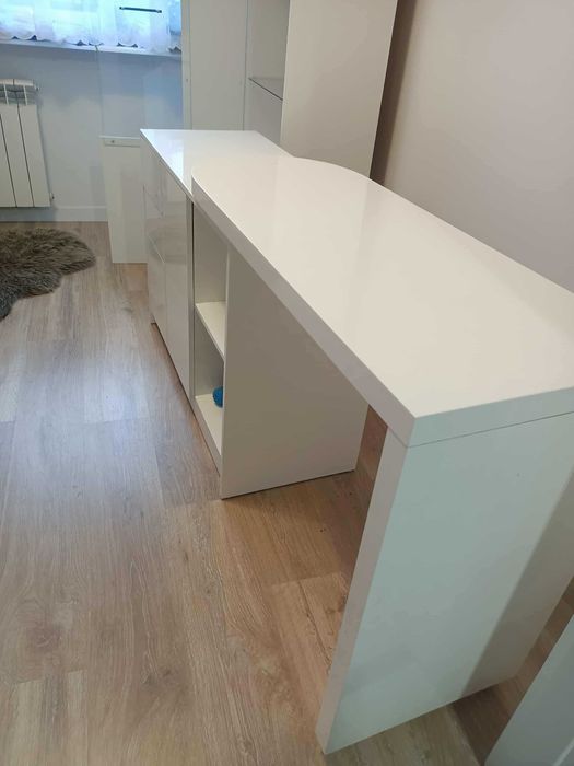 Biurko/komoda rozkładane obrotowe