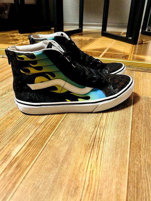 Кеды Vans Sk8-Hi ZIP Glow Flame 38.5 размер