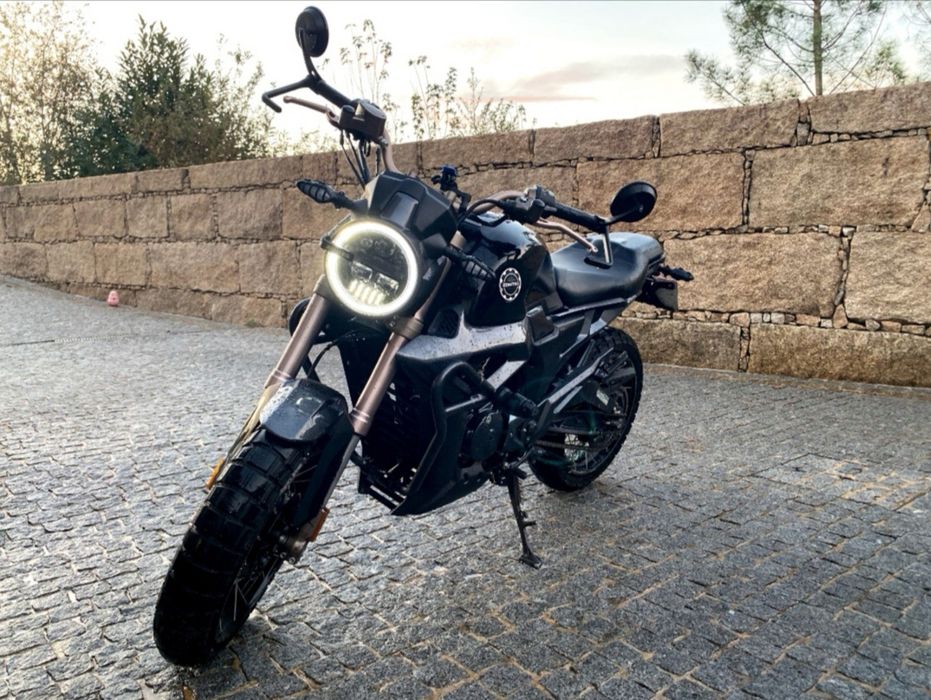 Zontes G1X 125cc de 2021 – Excelente Estado com Melhorias