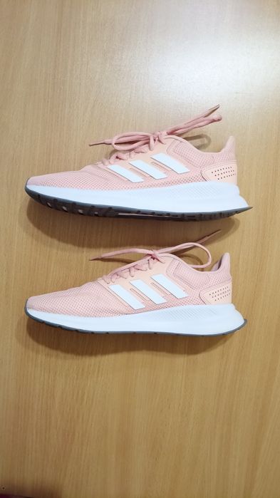 Женские беговые кроссовки Adidas runfalkcon glow pink