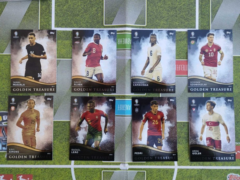 Cartas Golden Treasure -  Topps Match Attax Euro 2024
