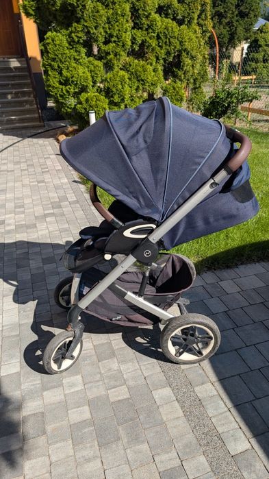 Cybex Balios S Lux Navy Blue Głęboko Spacerowy