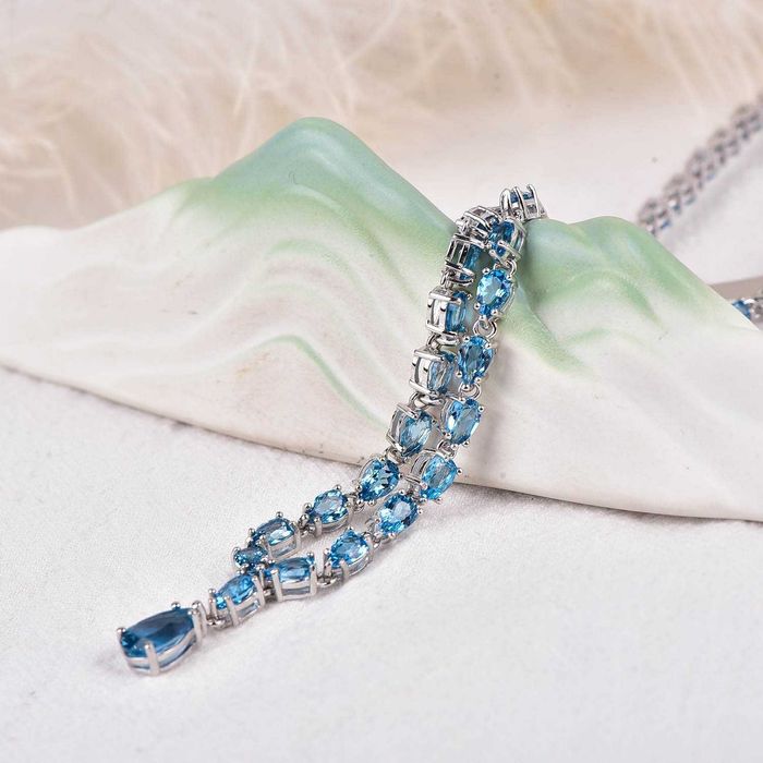 Colar Prata - Topázio - Certificado