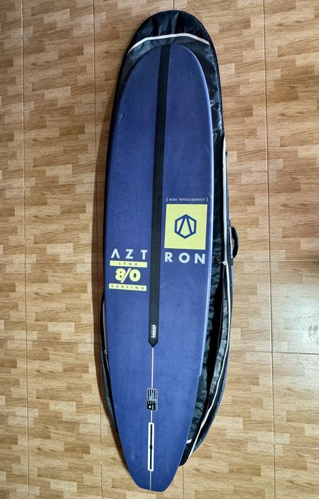Prancha surf/longboard Aztron Lynx 8” com saco