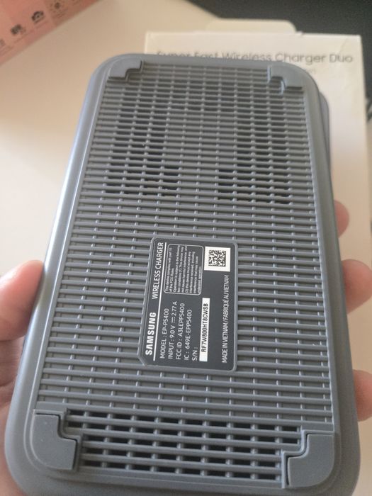 Безпровідна зарядка samsung charger duo