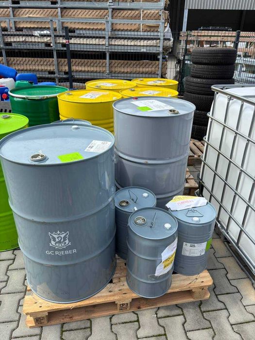 Beczki metalowe 200L oraz 25-20L po spożywcę