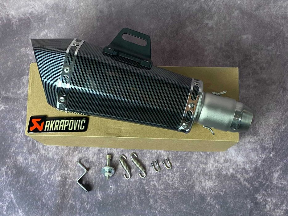 Прямоточна Труба Вихлоп Акрапович Прямоток Прямоточний Вихлоп мопед