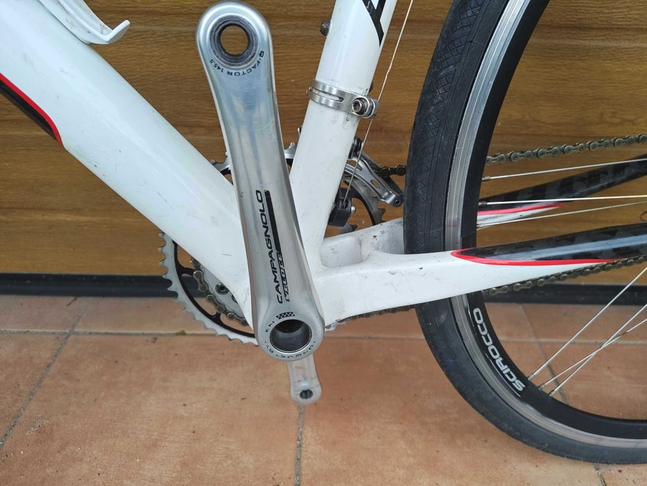 Karbonowy rower gravel, przełaj AXUS campagnolo 2x10 stan b. dobry