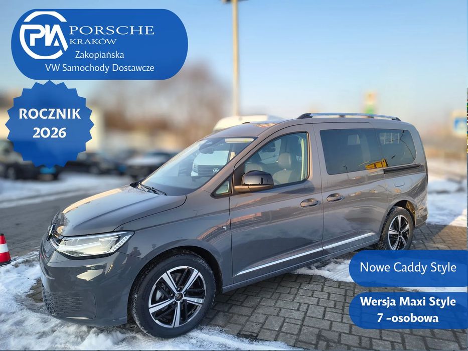 Volkswagen Caddy Volkswagen Caddy 2,0 l TDI 122 KM skrzynia manualna 4MOTION