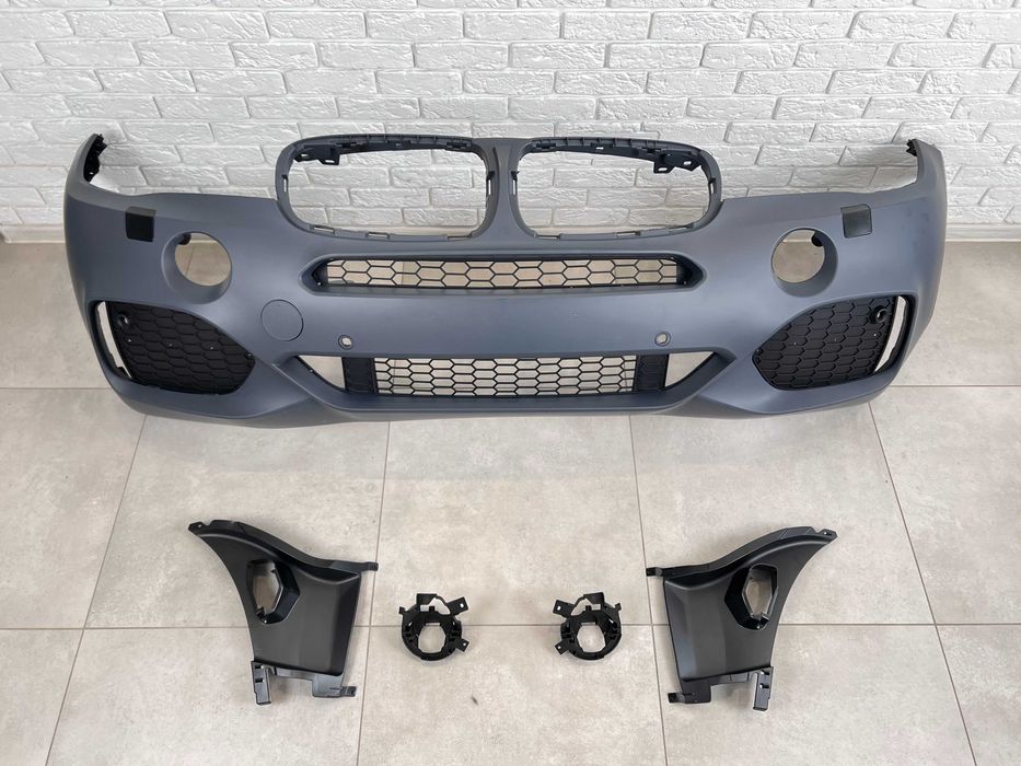 Бампер передний F15 BMW X5 M-paket X5m м-пакет комплектный