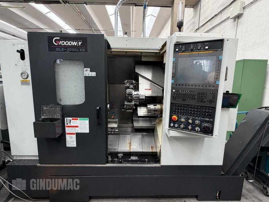 Tokarka CNC Goodway GLS-2000LYS - oś Y, przeciwwrzeciono (2022)