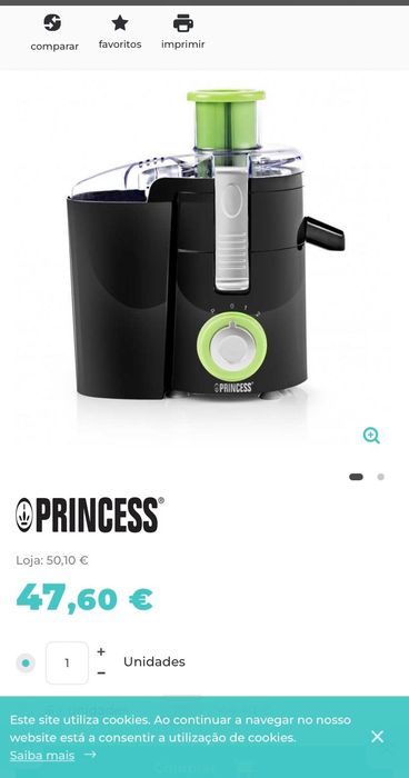 Centrifugadora PRINCESS  (250 W)