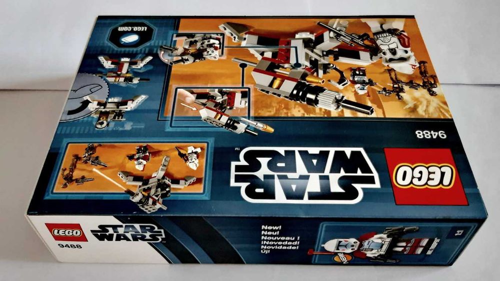 Lego Star Wars 9488 Elite Clone Trooper & Com Droid Battle Pack selado