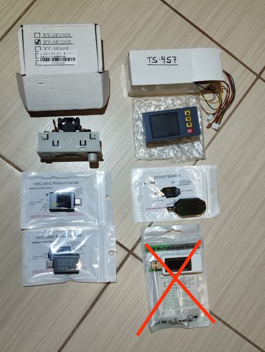 USB тестер напряжения HDC-085C TS457   Нов