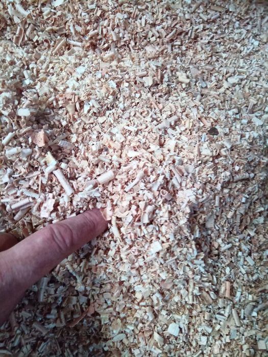 Стружка суха свіжа та тирса