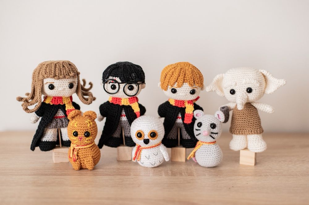 Coleção Harry Potter Crochet