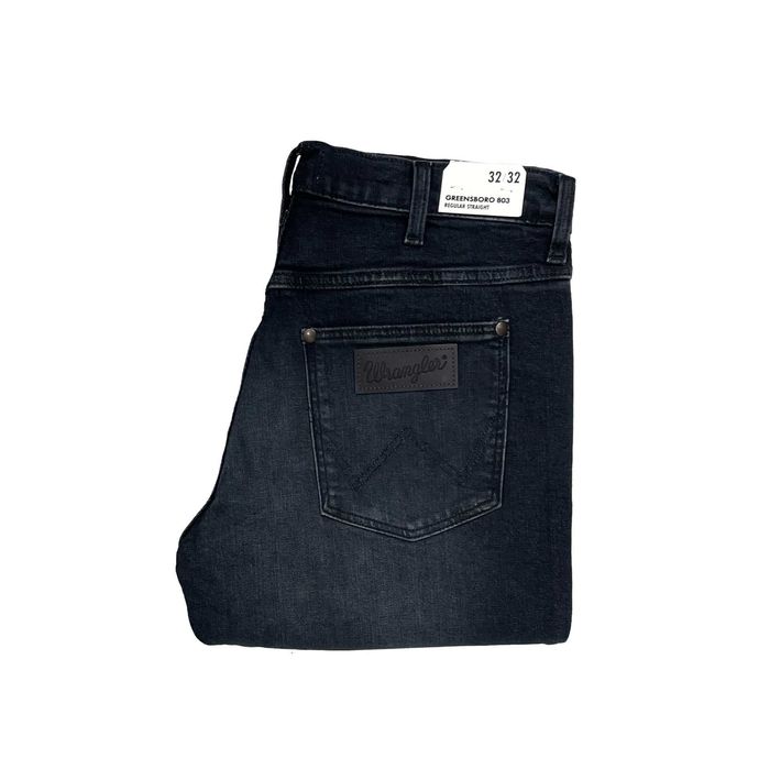 Spodnie męskie jeansy Wrangler Greensboro 803 Ocean Storm W32 L32