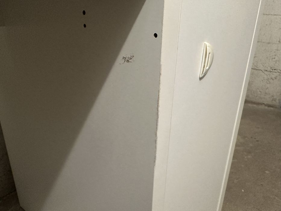 Biurko Micke 105X50x75cm białe