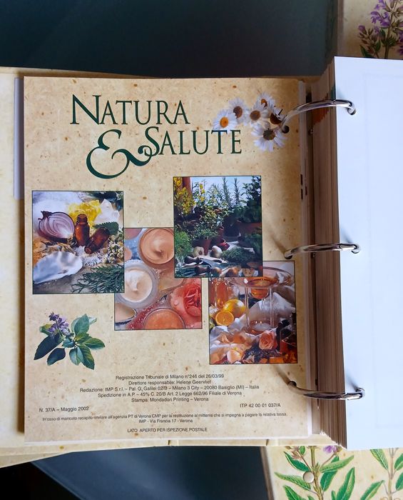 Coleção Vintage NATURA & SALUTE - 4 volumes