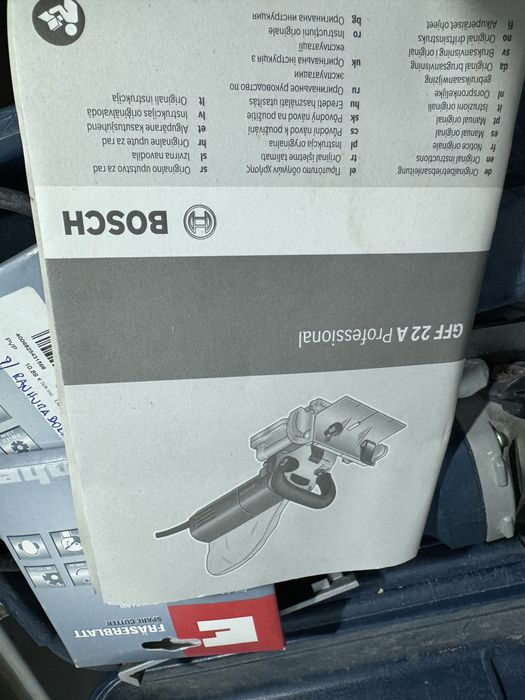 Tupia para uniões madeira GFF 22 A BOSCH
