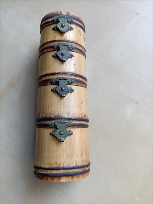 Caixa de Bambú c/ Fechos