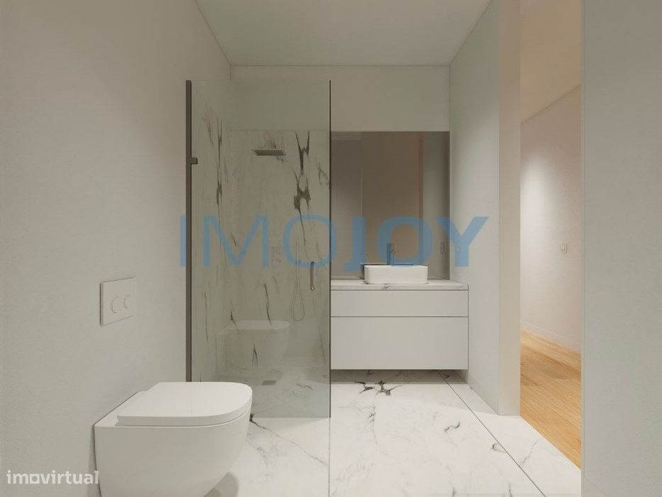 Apartamento T0 em Construção no Porto
