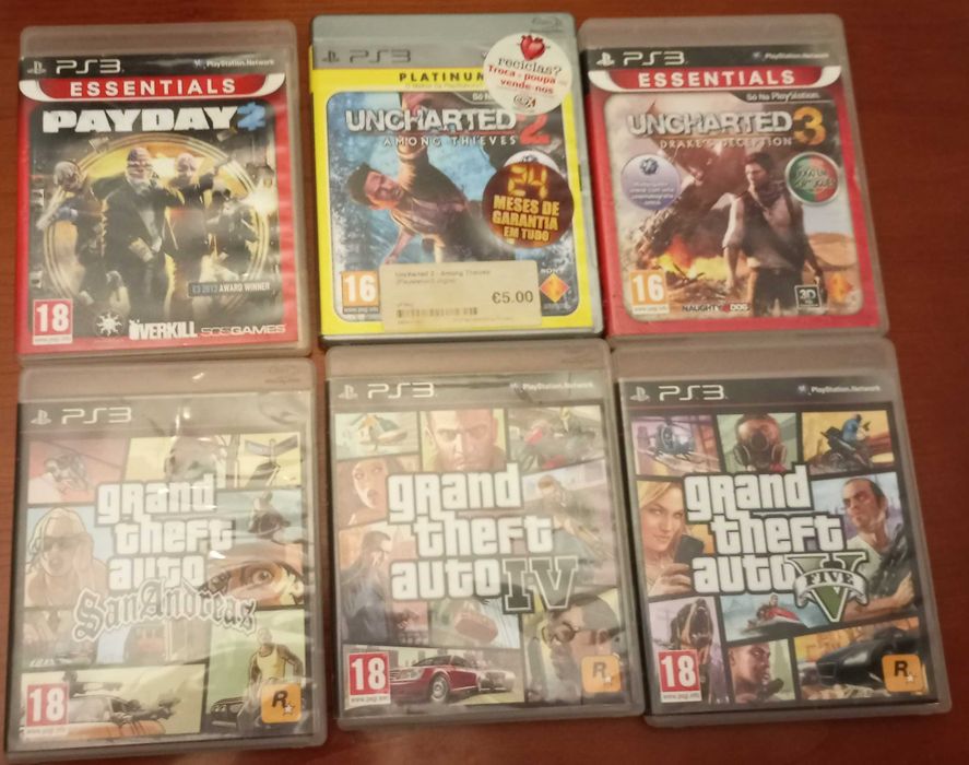 Playstation 3 Slim + 30 Jogos