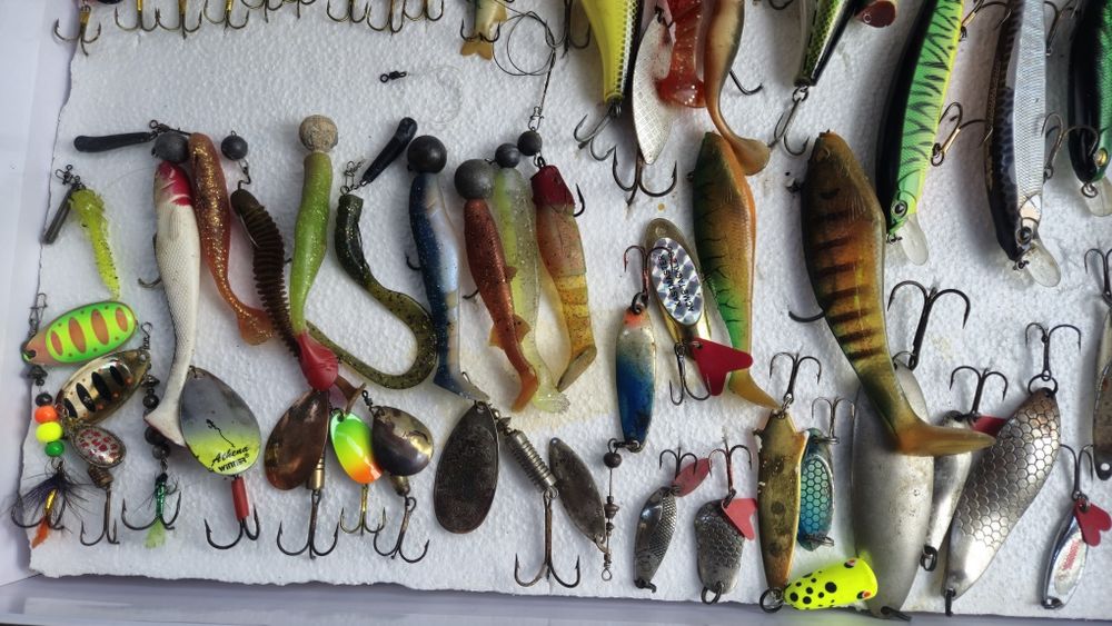 Воблер, вертушка, сілікон, mepps