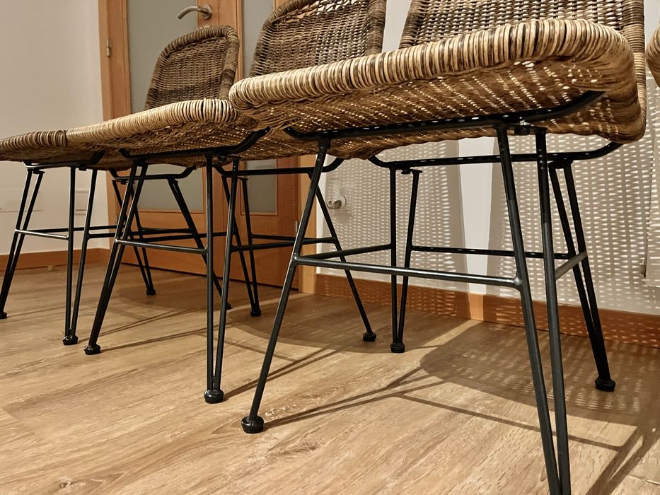 4 Cadeiras verga interior/exterior Casa Home