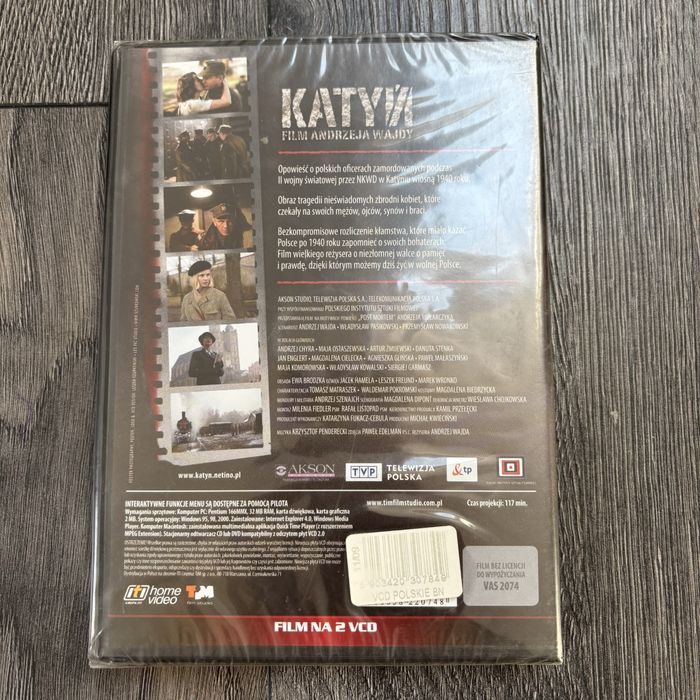 Film DVD Katyń Andrzeja Wajdy