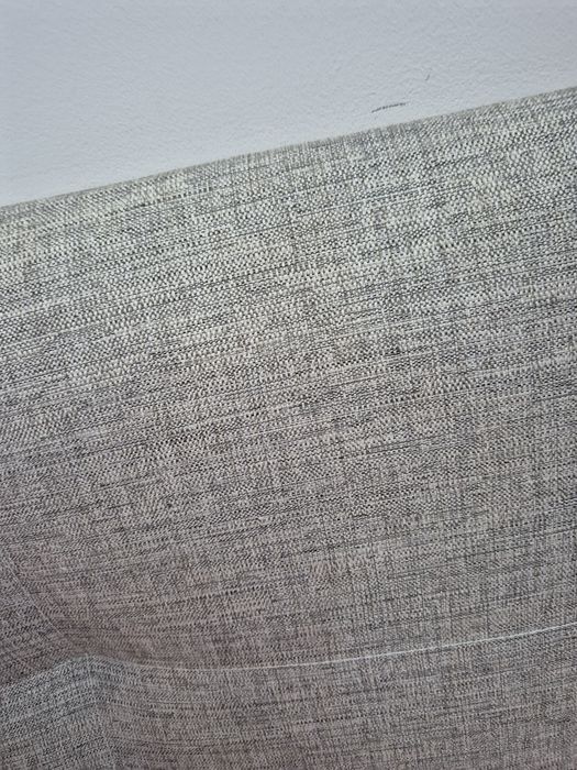 Cabeceira de cama em tecido