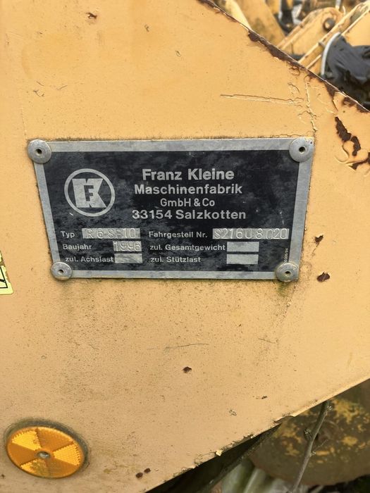 Комбайн буряковий КЛЯЙНЕ, KLIEN SF-10, підборщик 3 м, на 6 рядів, 1996