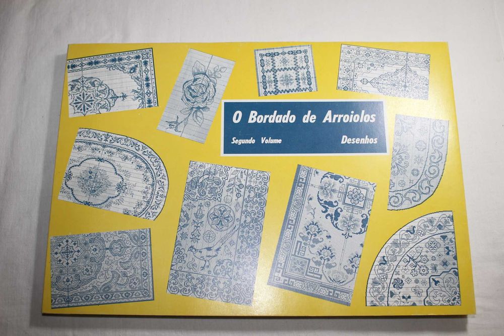 Livros Bordado de Arraiolos - F. Baptista de Oliveira - 2 volumes