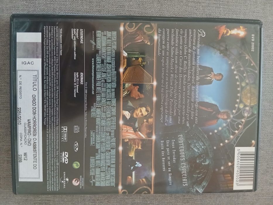 Filme O assistente do vampiro