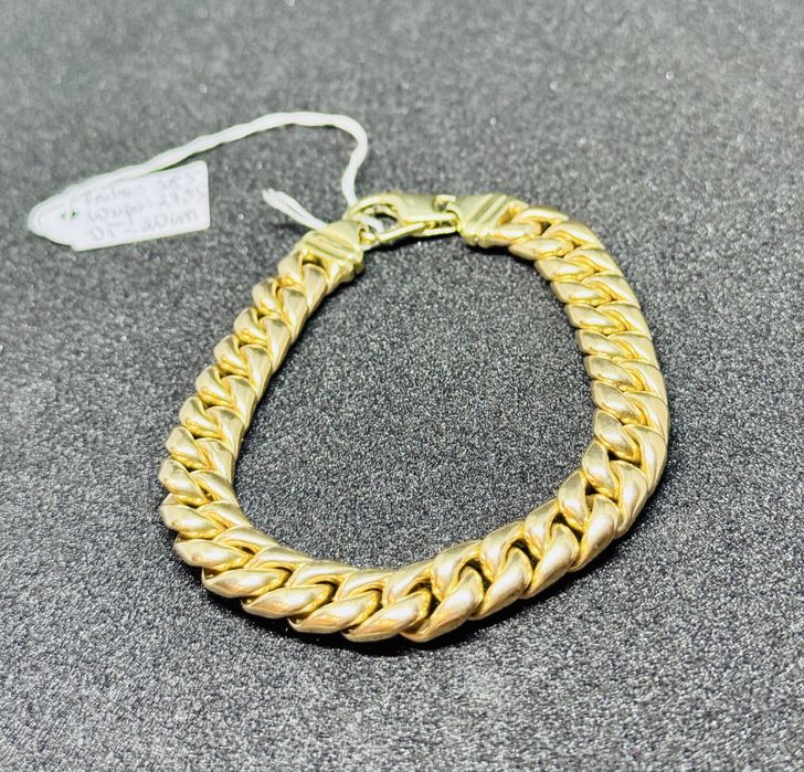 Bransoletka Pancerka złota 585 27.9 g 20cm