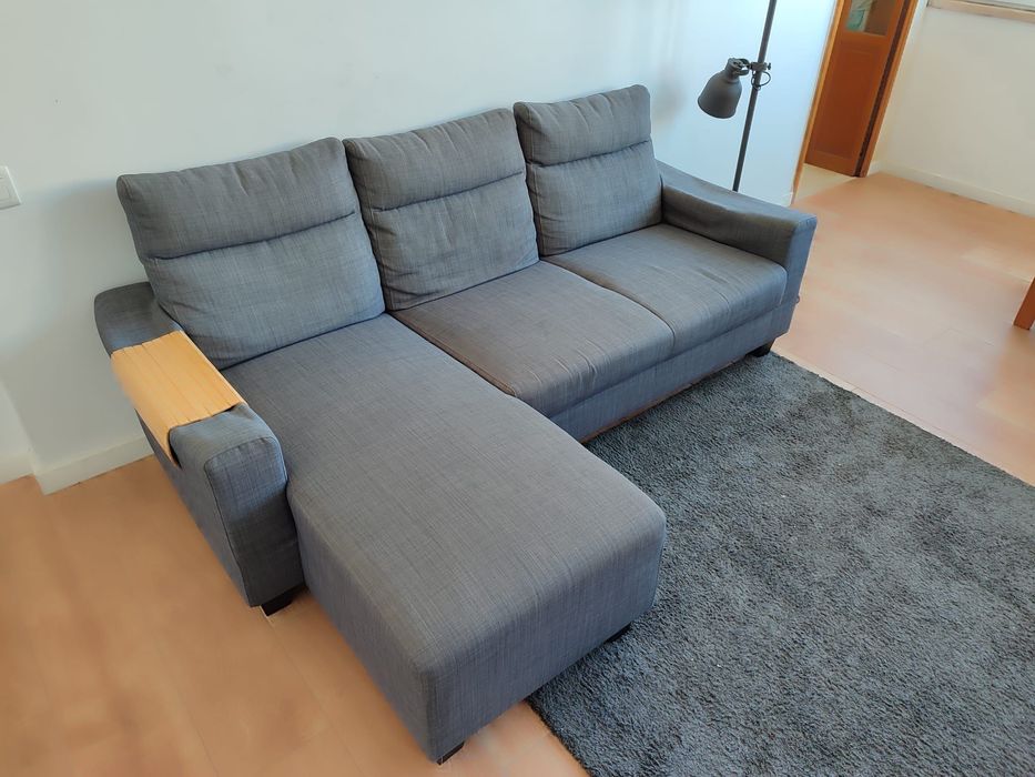 Sofá IKEA com chaise longue