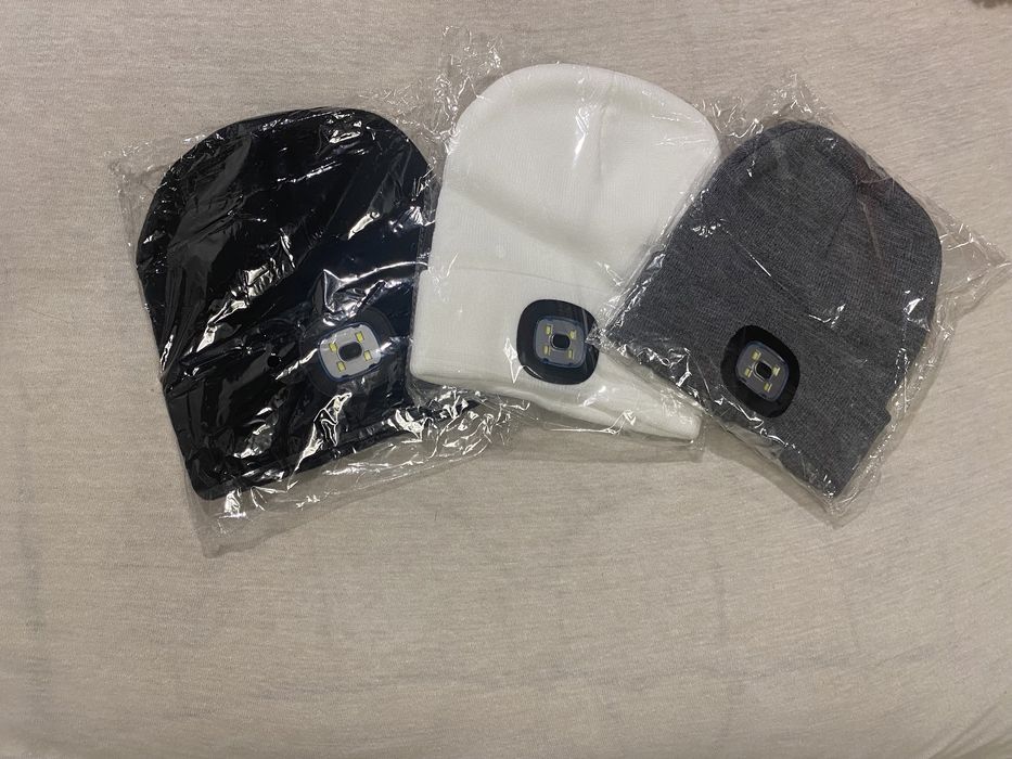 Шапка с фонариком