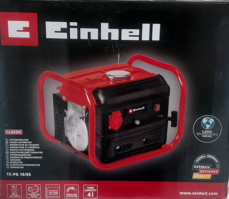 Бензогенератор Einhell TC-PG 10/E5